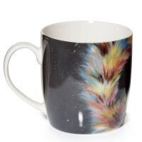 Kim Haskins Rainbow Cat Porcelain Mug 300ml