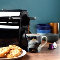 Kim Haskins Katzen Tasse aus Porzellan 300ml