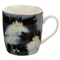 Kim Haskins porcelain cat mug 300ml