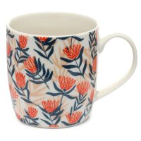 Protea Blume Pick of the Bunch Tasse aus Porzellan 300ml