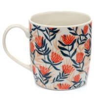 Protea Blume Pick of the Bunch Tasse aus Porzellan 300ml