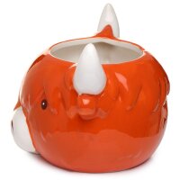 Highland Coo cow-shaped mug made of dolomite ceramic 560ml
