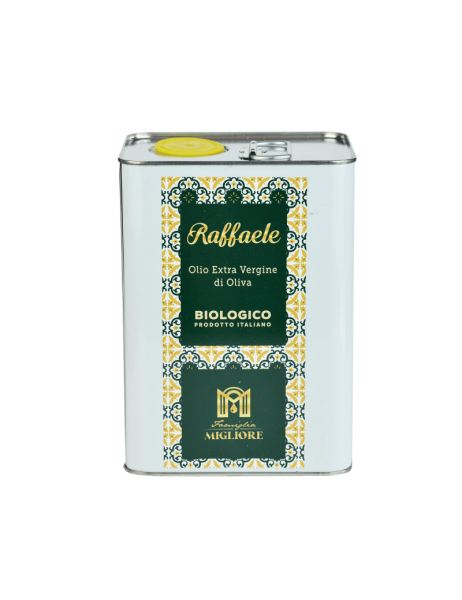 Raffaele Native Organic Extra Virgin Olive Oil 3L Canister