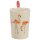 Flamingo geformter Henkel Tasse aus Dolomit-Keramik