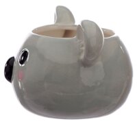 Adoramals Koala bear head shaped cup made of dolomite ceramic.