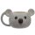 Adoramals Koala bear head shaped cup made of dolomite ceramic.