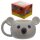 Adoramals Koala bear head shaped cup made of dolomite ceramic.