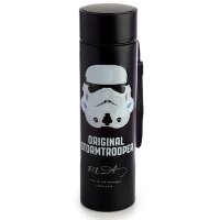 The Original Stormtrooper wiederverwendbare Thermo Isolier- Edestahl Trinkflasche mit Digital Thermometer 450ml