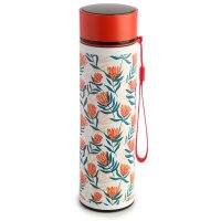 Pick of the Bunch wiederverwendbare Thermo Isolier- Edestahl Trinkflasche mit Digital Thermometer 450ml