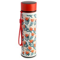 Pick of the Bunch wiederverwendbare Thermo Isolier- Edestahl Trinkflasche mit Digital Thermometer 450ml