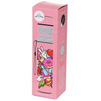 Sweet Teen Einhorn wiederverwendbare Thermo Isolier- Edestahl Trinkflasche mit Digital Thermometer 450ml