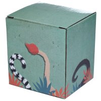 Lemur Spirit of the Night Schwanz geformter Henkel Tasse...
