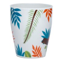 Lemur Spirit of the Night tail-shaped handle porcelain cup
