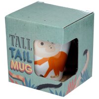 Affe Zooniverse Schwanz geformter Henkel Tasse aus Porzellan