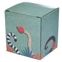 Roter Panda Zooniverse Schwanz geformter Henkel Tasse aus...