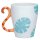 Red Panda Zooniverse tail-shaped handle porcelain mug
