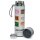 Minecraft Faces wiederverwendbare Thermo Isolier- Edestahl Trinkflasche mit Digital Thermometer 450ml