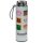 Minecraft Faces wiederverwendbare Thermo Isolier- Edestahl Trinkflasche mit Digital Thermometer 450ml