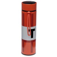 Minecraft TNT wiederverwendbare Thermo Isolier- Edestahl Trinkflasche mit Digital Thermometer 450ml