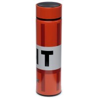 Minecraft TNT wiederverwendbare Thermo Isolier- Edestahl Trinkflasche mit Digital Thermometer 450ml