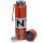 Minecraft TNT wiederverwendbare Thermo Isolier- Edestahl Trinkflasche mit Digital Thermometer 450ml