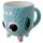 Monstarz Monster Blue Upside-Down Mug - 550ml