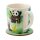 Panda Kingdom Panda Mug & Coaster Set 300ml