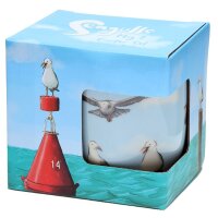 Seagull & Buoy Mug & Coaster Set 300ml
