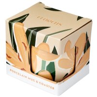 Florens Hesperantha Tasse & Untersetzer Set 300ml