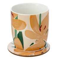 Florens Hesperantha Tasse & Untersetzer Set 300ml