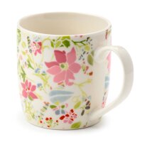 Julie Dodsworth Rosa Blümchen Tasse aus Keramik