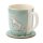 Willow Farm Pferde Tasse & Untersetzer Set