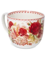 Becher 700 ml Rosenrot