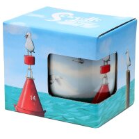 Möwe und Boje Tasse aus Porzellan 300ml