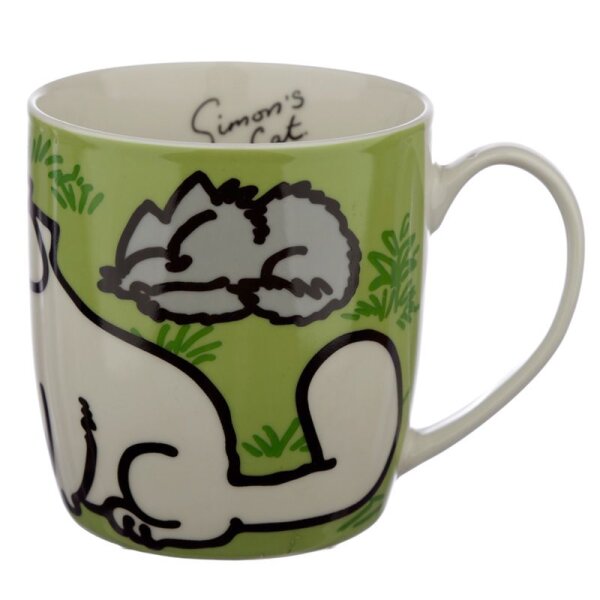 Simons Cat cat green porcelain cup 300ml