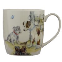 Jan Pashley Hunde Tasse aus Porzellan 300ml
