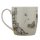 Jan Pashley dog porcelain mug 300ml