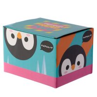 Adoramals Keramik Pinguin Kopf Tasse