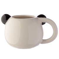 Adoramals Keramik Panda Kopf Tasse