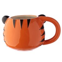 Adoramals Keramik Tiger Kopf Tasse