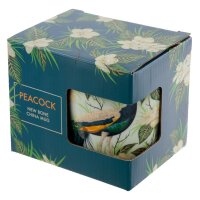 Pfau Tasse aus Porzellan 300ml