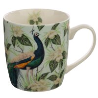 Peacock porcelain cup 300ml