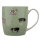 Porcelain mug - pig farm school