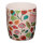 New China porcelain mug with autumn flower pattern.
