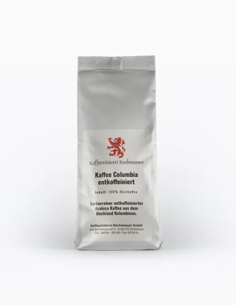 Kaffee Columbia entkoffeiniert gemahlen 250g